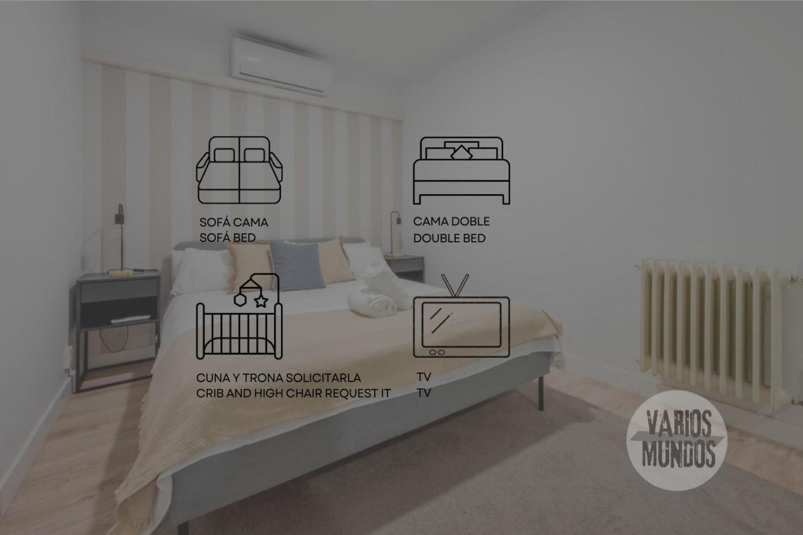 Nuevo Apt De 9Pax En La Cava Alta Centro De Madrid E1 Ngoại thất bức ảnh